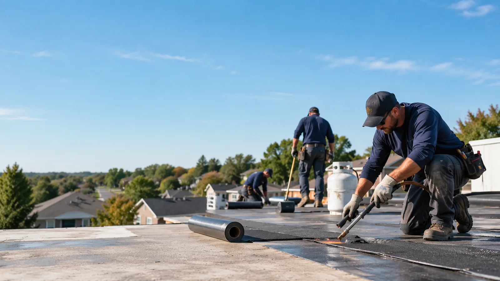 Flat Roof Leak Repair providers in Aviston, IL